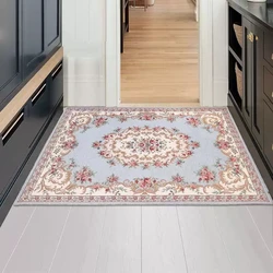 40x60CM 50x80CM 60x90CM Floor Mat Home Decoration Small Carpet Household Non-Slip Door Mat European Style Jacquard Foot Pad