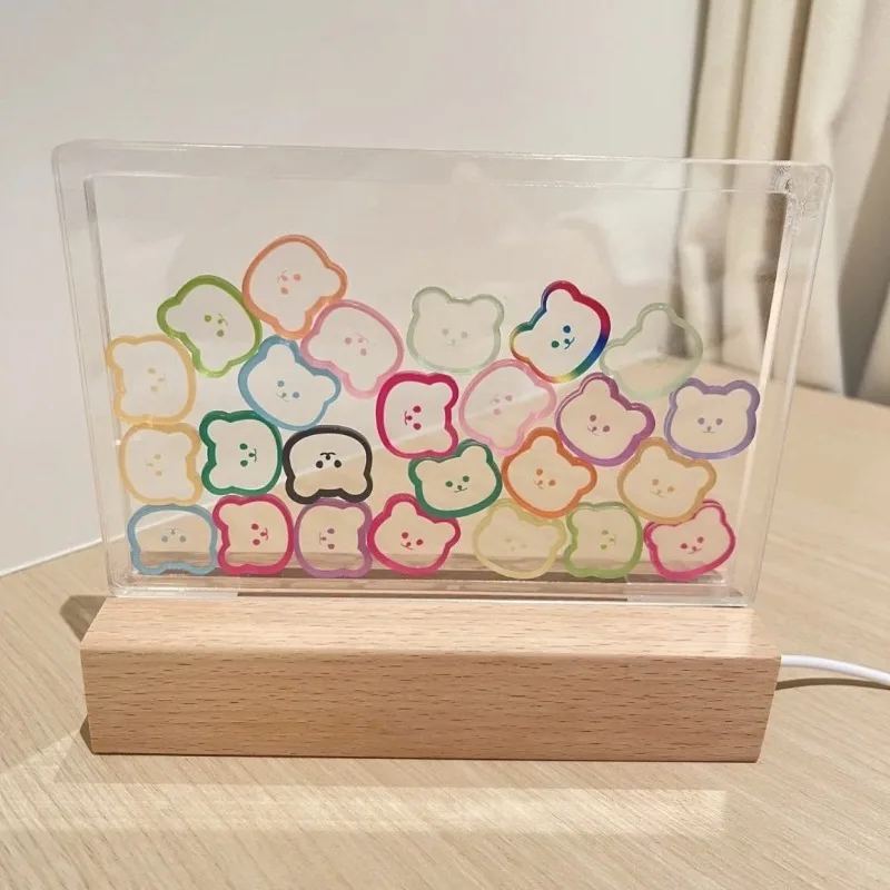 

Handmade DIY Night Light Ambient Light Bedside New Creative Bedroom High Value Girl Birthday Gift Cute Usb