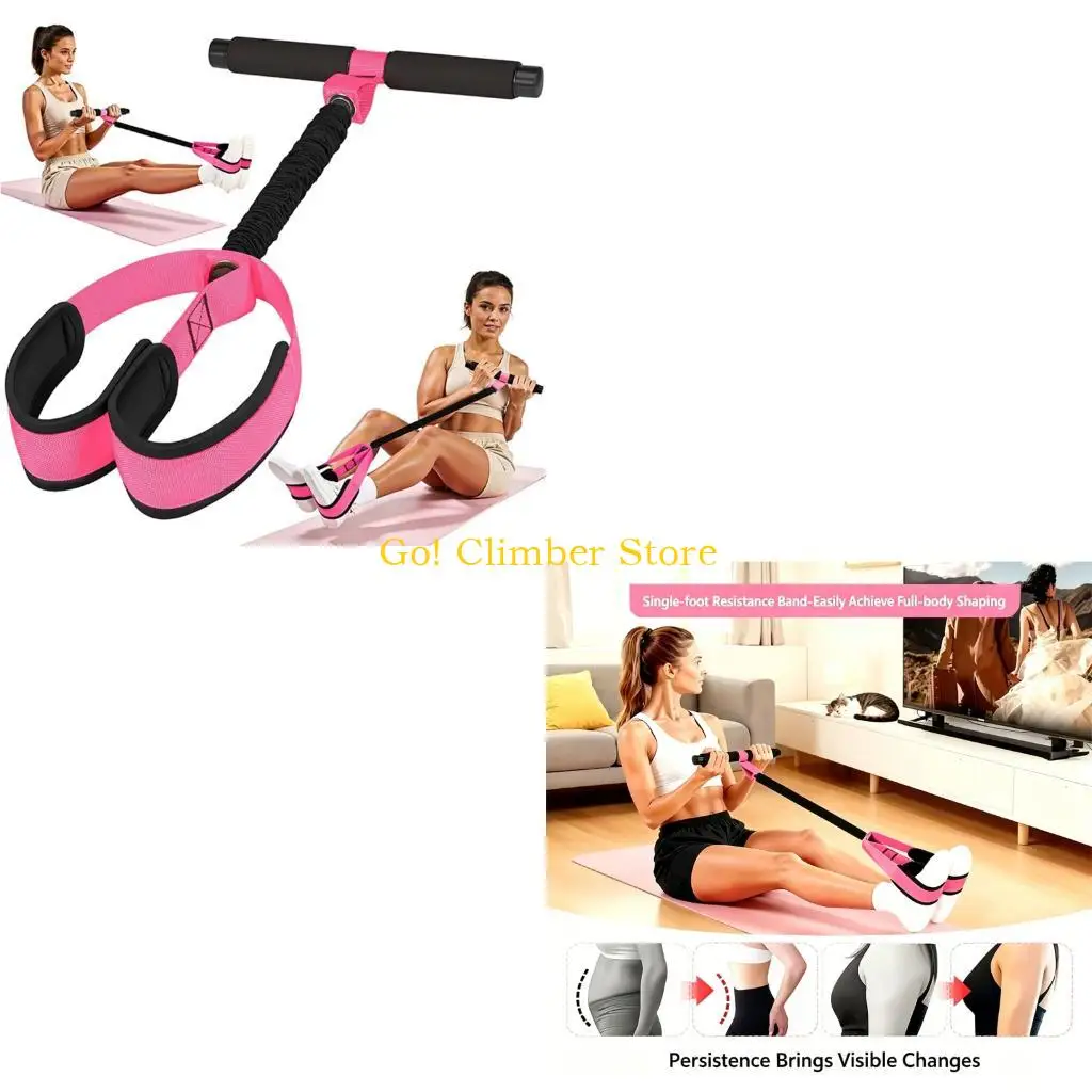 Q84C Pedal Tensioner Resistance Band Elastic Fitness Rope Resistance Rope For New Users And Experienced Fitness Enthusiasts