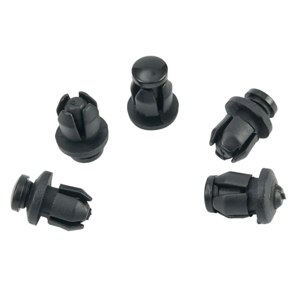 Tool Fairing Clips 8mm Hole Black For Blackbird CBR1100 For Pan-European ST 1300 Replace Practical For Honda