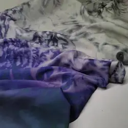 Ombre Mulberry Cotton Rayon Fabric 55‘’ width