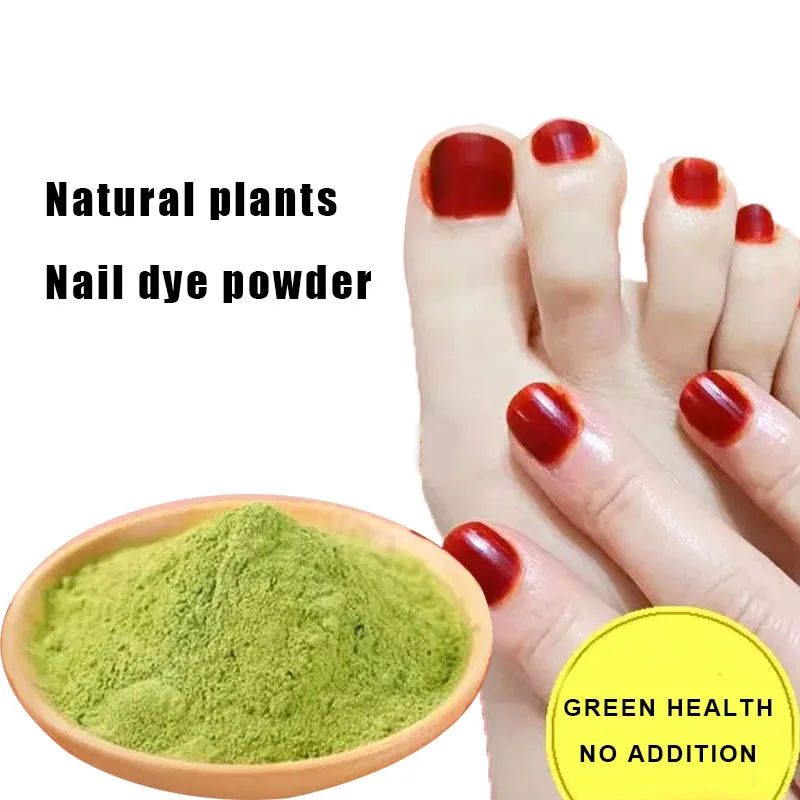 

Natural Plant Henna Nail Dyeing Powder Wine Red Chestnut Brown Red Nail Art Natural Colors For Adult children