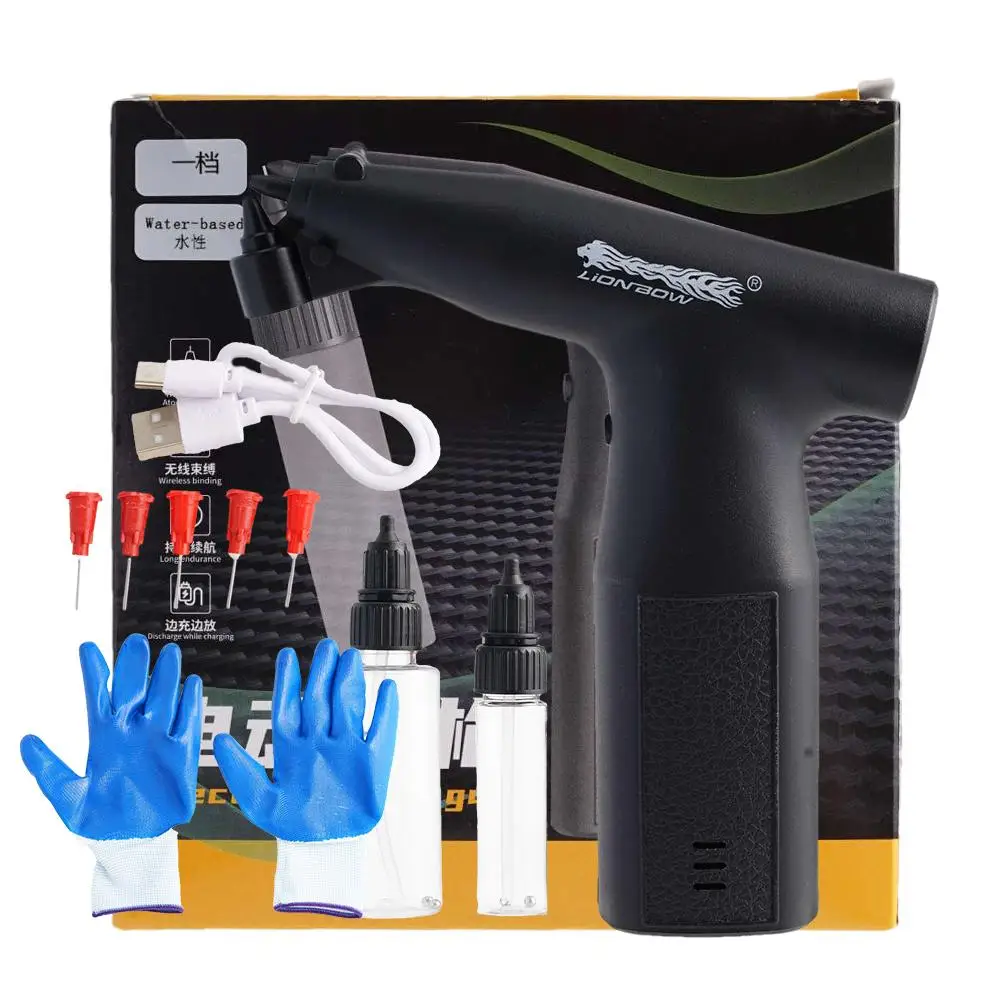 New Electric Airbrush Pen Air Pump Set Liquid Spray Paint Gun For Car 2024 New Electric Spray Gun Rechargeable High Quality P5Z3