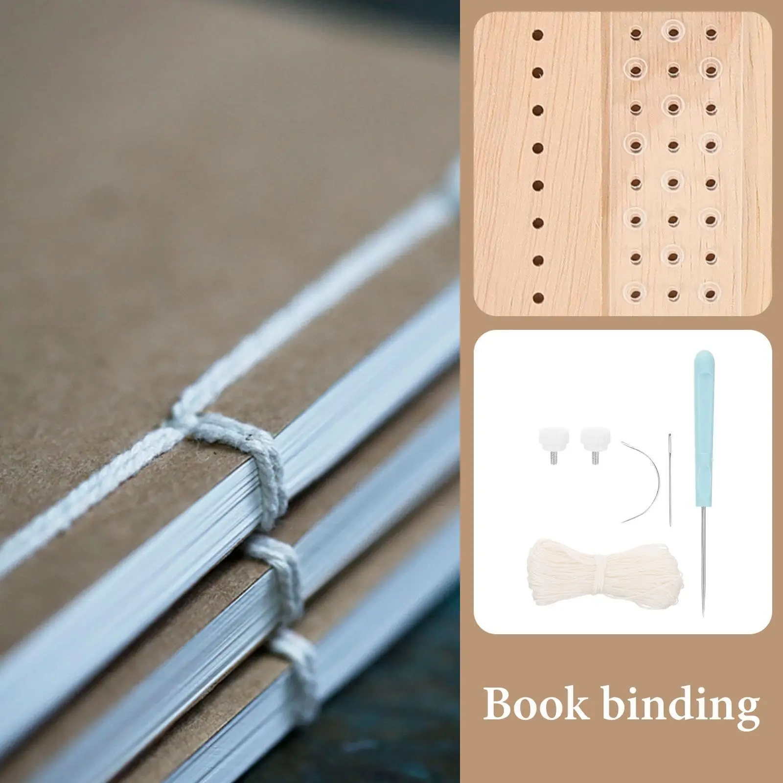 

and Crafts Kits Sewing Needle Binding Pins Book DIY Paper Tool Bookbinding Metal