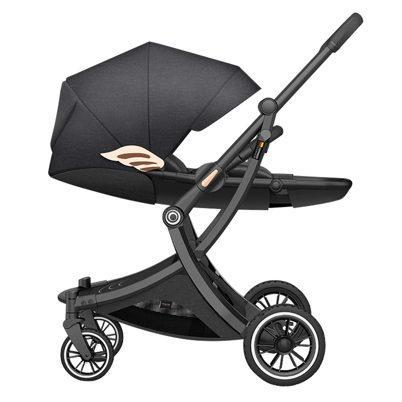 

Carriage Stroller Baby Pushchair Kinderwagen Lightweight Travel Luxury Foldable Baby Pram Strollers