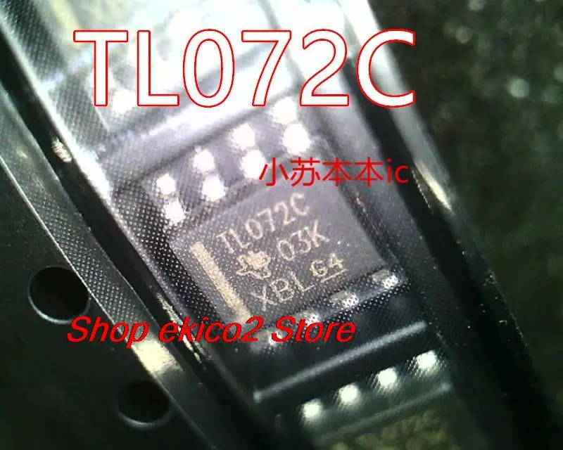 Original stock  TL072C TL072CDT/TL072CDR SOP-8   