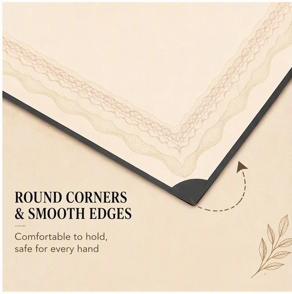 10Pcs Certificate Paper Blank Printable Writable Diploma A4 Award Sheets Office Use Certificate Paper School Supply