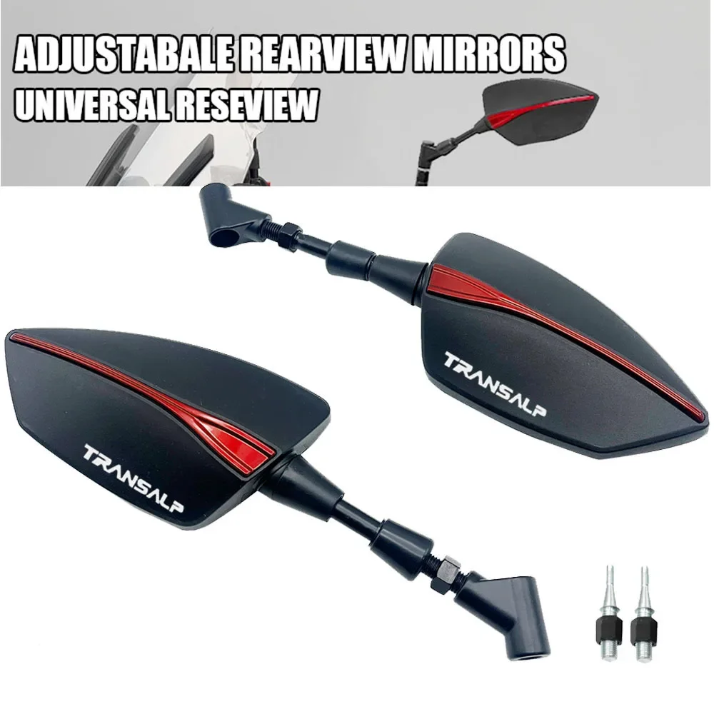 

For Honda XLV 600 650 700 TRANSALP XL600V XL650V Motorcycle Side Mirror rearview Mirrors