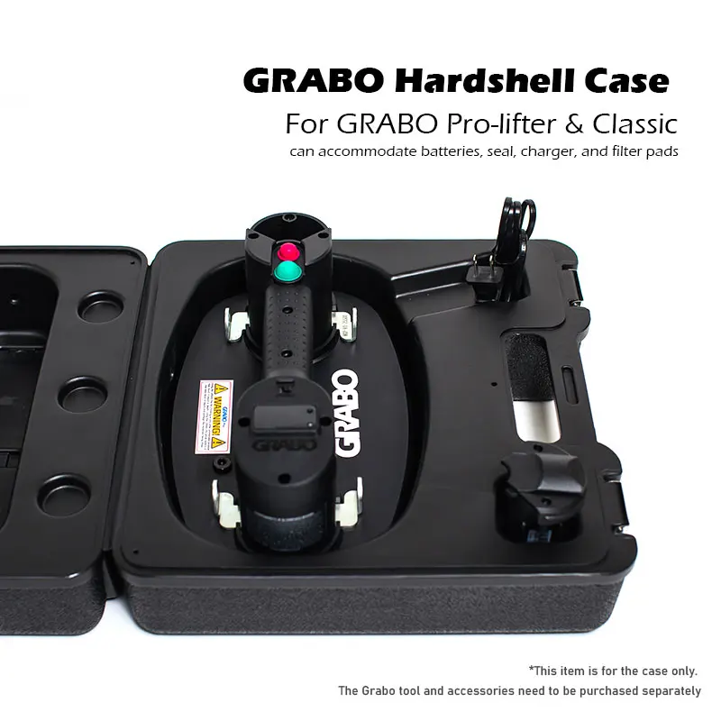 Imagem -03 - Grabo-case Shell Duro para Levantador Pro Ventosa a Vácuo Proteção Superior Mala de Ferramentas Durável Mão Carry Molde do Sopro