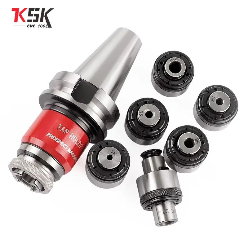 1 Set of BT30 BT40 DIN JIS ISO Shank G0312 Telescoping torque protection tap tool holder tension TER Tapping collet Floating