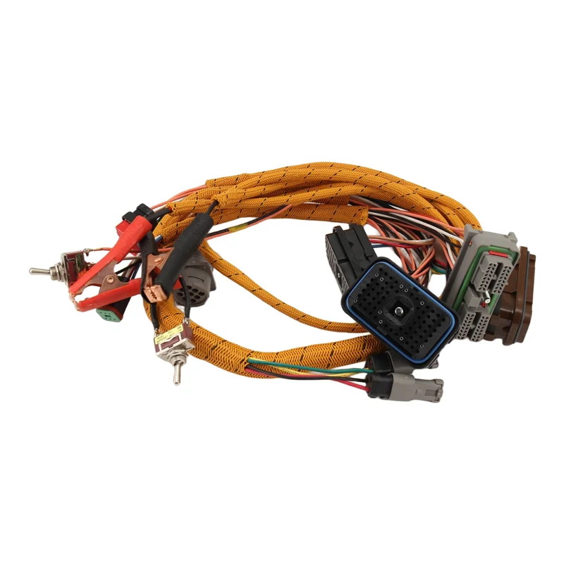 Para Caterpillar serie C/D C4.4 C6.4 C6.6 C7 C-9 C13 C15 3126B arnés de cableado de diagnóstico para motor ECM Test-ABYA