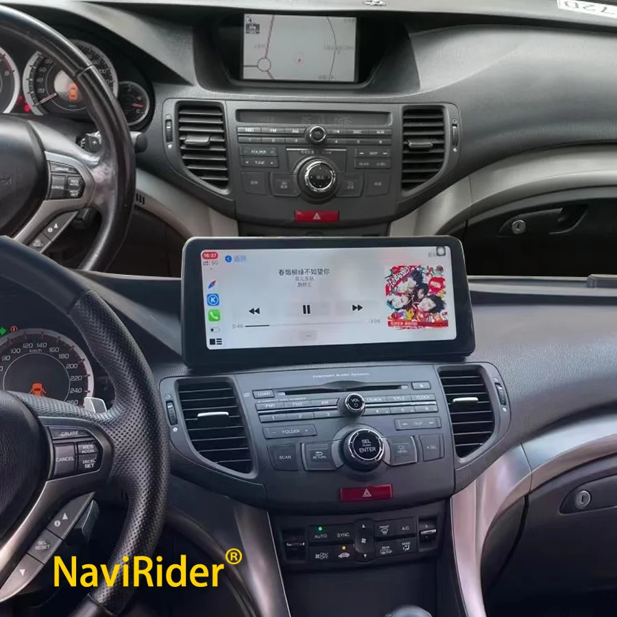 

Navirider 12,3 дюймовый Android 13 Qled экран для Honda Accord Type S 2011 2009 автомобильное радио мультимедийный видеоплеер навигация GPS