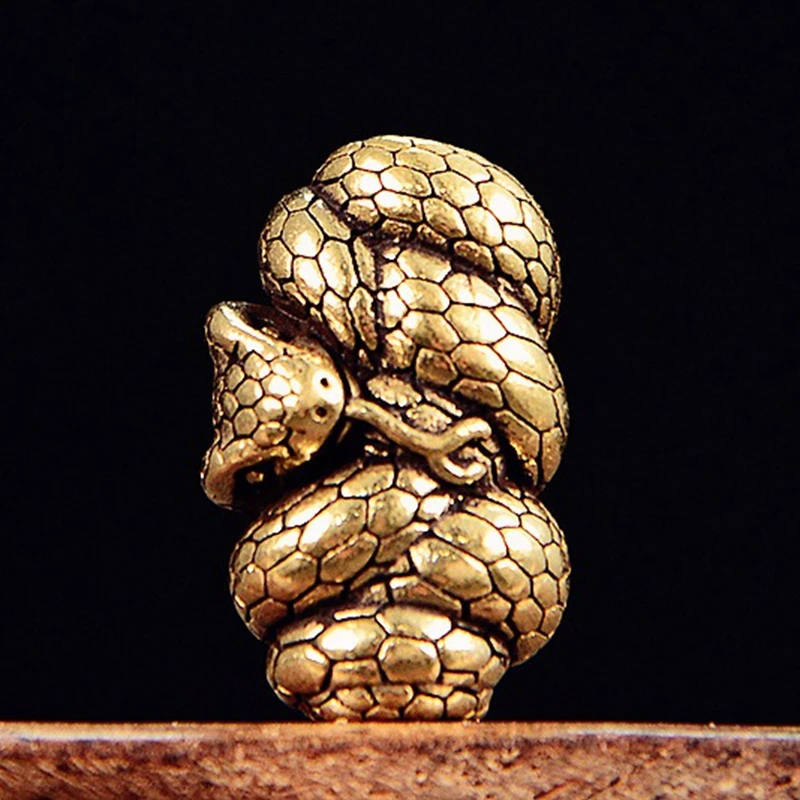 النحاس بيثون أفعى الجرسية سكين الخرز DIY EDC مظلة حبل الحبل Paracord أساور ثعبان المعلقات مجوهرات اكسسوارات في الهواء الطلق