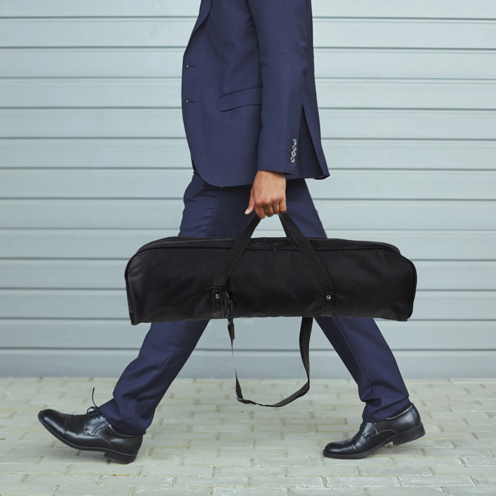 حقيبة هارمونيكا سميكة هارمونيكا الحقيبة المحمولة كيس التخزين لأداة ميلوديكا حامل مُنظِم ملحق #6