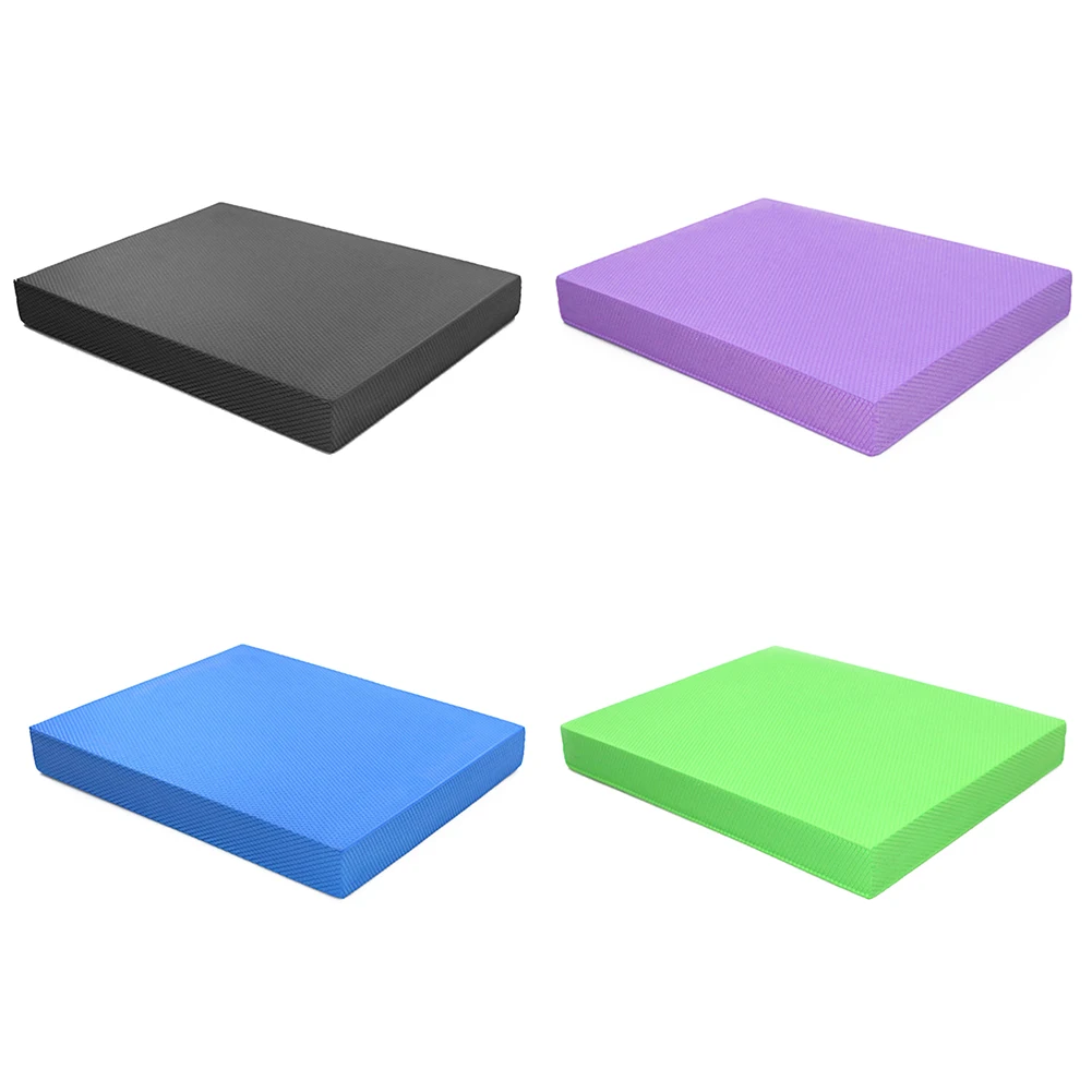 TPE اليوغا حصيرة لينة التوازن وسادة وسادة المدرب رياضة بيلاتيس كتلة اللياقة البدنية الركبة وسادة سميكة التوازن مجلس الإمدادات