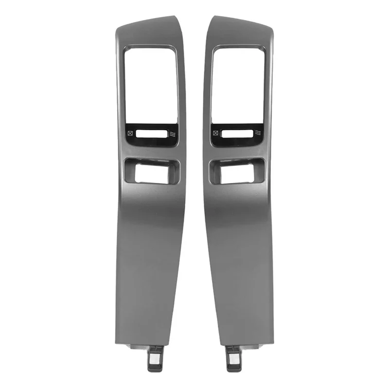 سيارة داش تكييف الهواء منفذ مصبغة لوحة الكسوة لتويوتا لاند كروزر برادو LC120 لكزس GX470 03-09 إطار تنفيس الهواء