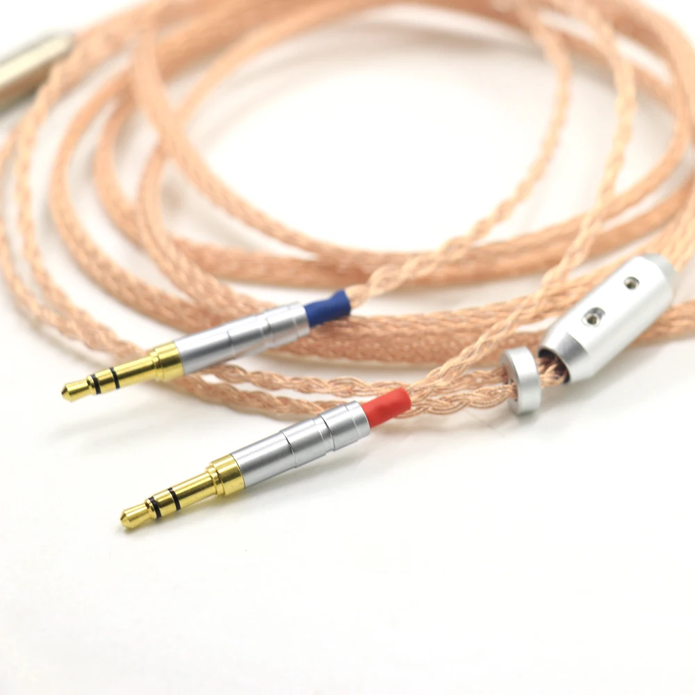 Haldane HIFI 16Cores UPOCC Single Crystal Pure Copper Headphone Upgrade Cable for Hifiman Sundara Ananda HE1000se HE6se HE400