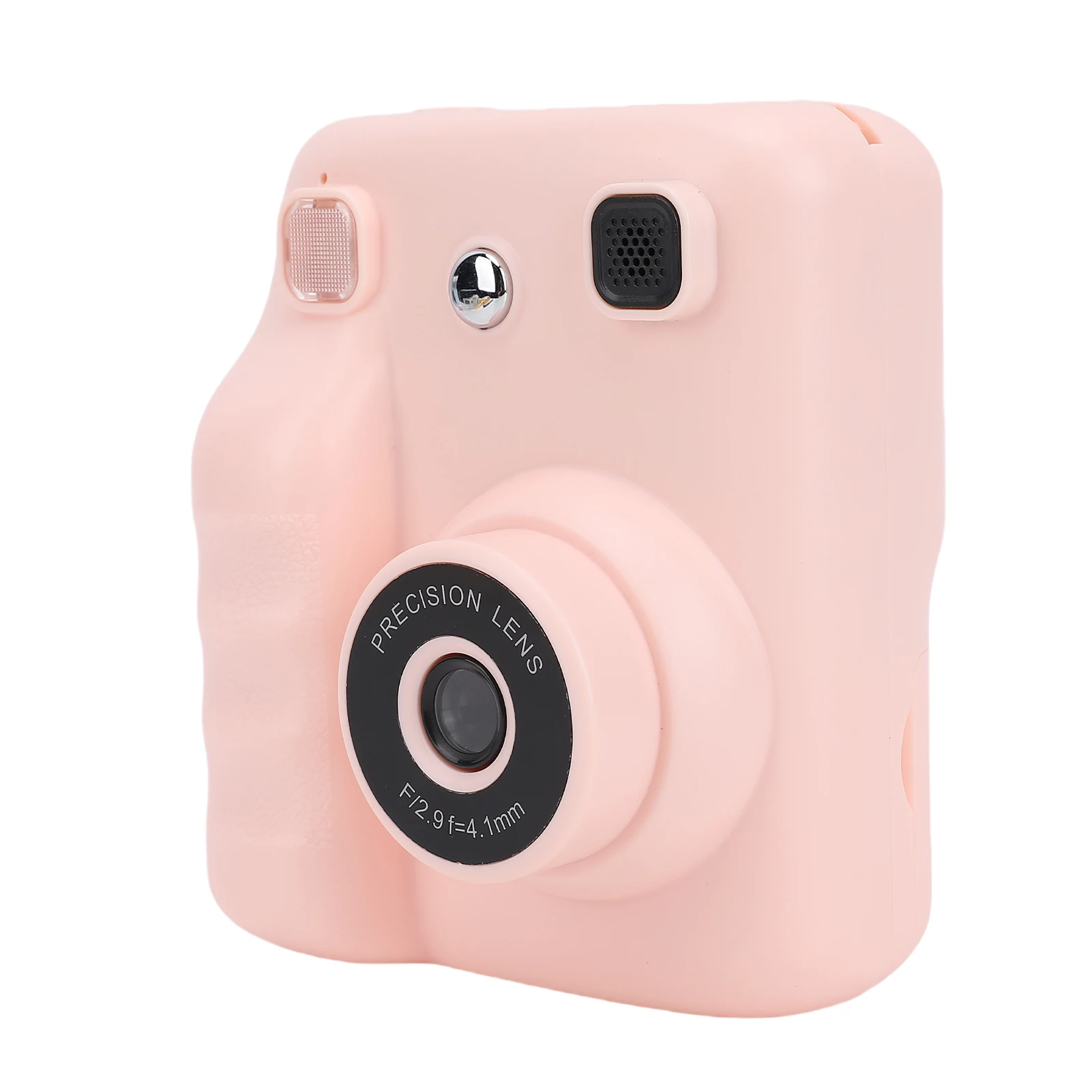 Câmera de impressão instantânea infantil, câmera digital de 30MP com tela HD de 2,4", impressão com um clique, impressora térmica de 200DPI com 2 rolos de papel