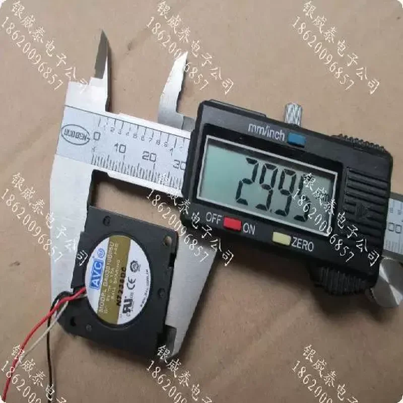 New AVC BA03010B05U 5V Temperature-Controlled Turbine Blower Fan for 3010 3cm Double Ball Bearing Cooling