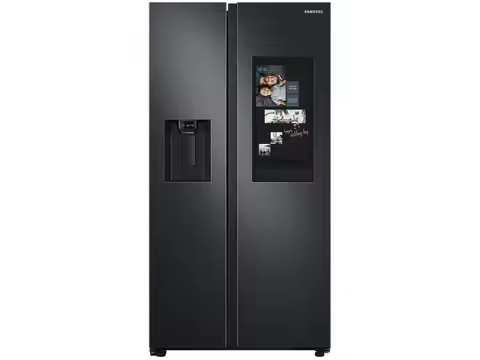 Geladeira/Refrigerador Samsung Smart Side by Side Black Inox 585L Family Hub RS58T5561 - 220V