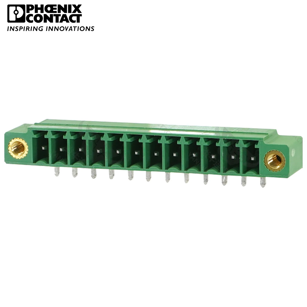 

1Pcs 3.5mm Original Genuine Phoenix Contact Connector PCB Pluggable PLUG-IN Terminal Block 12 Pin MC 1.5 GF 3.5 1843897 8A 160V