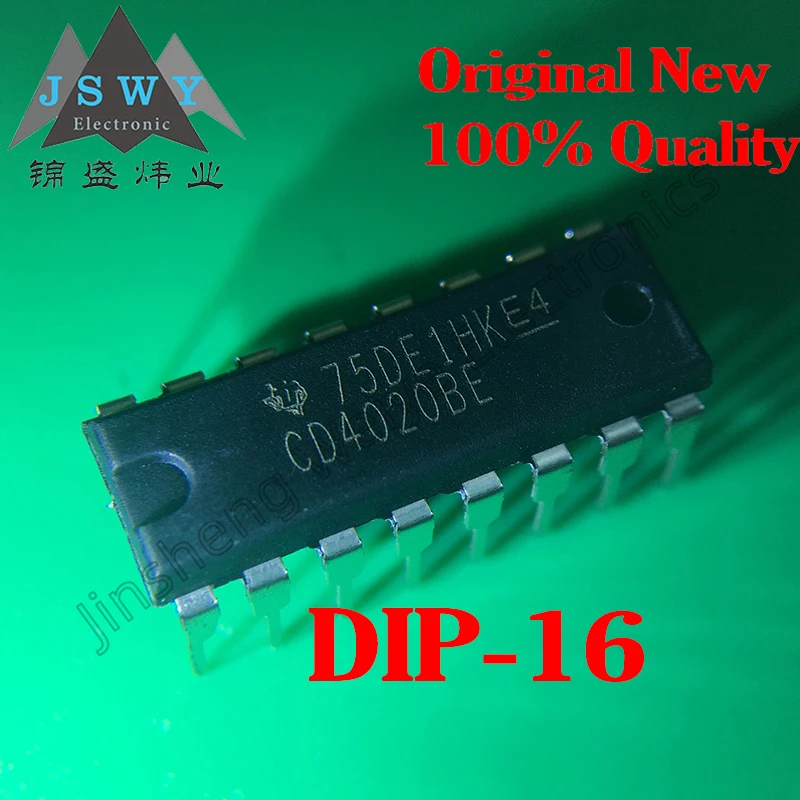 1~50PCS CD4020 CD4020BE CD4020BCN DIP16 binary counter divider brand new with good quality