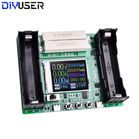 18650 Lithium Battery Capacity Tester, Internal Resistance Detector, Type-C Port, DIY Battery Charge and Discharge Module