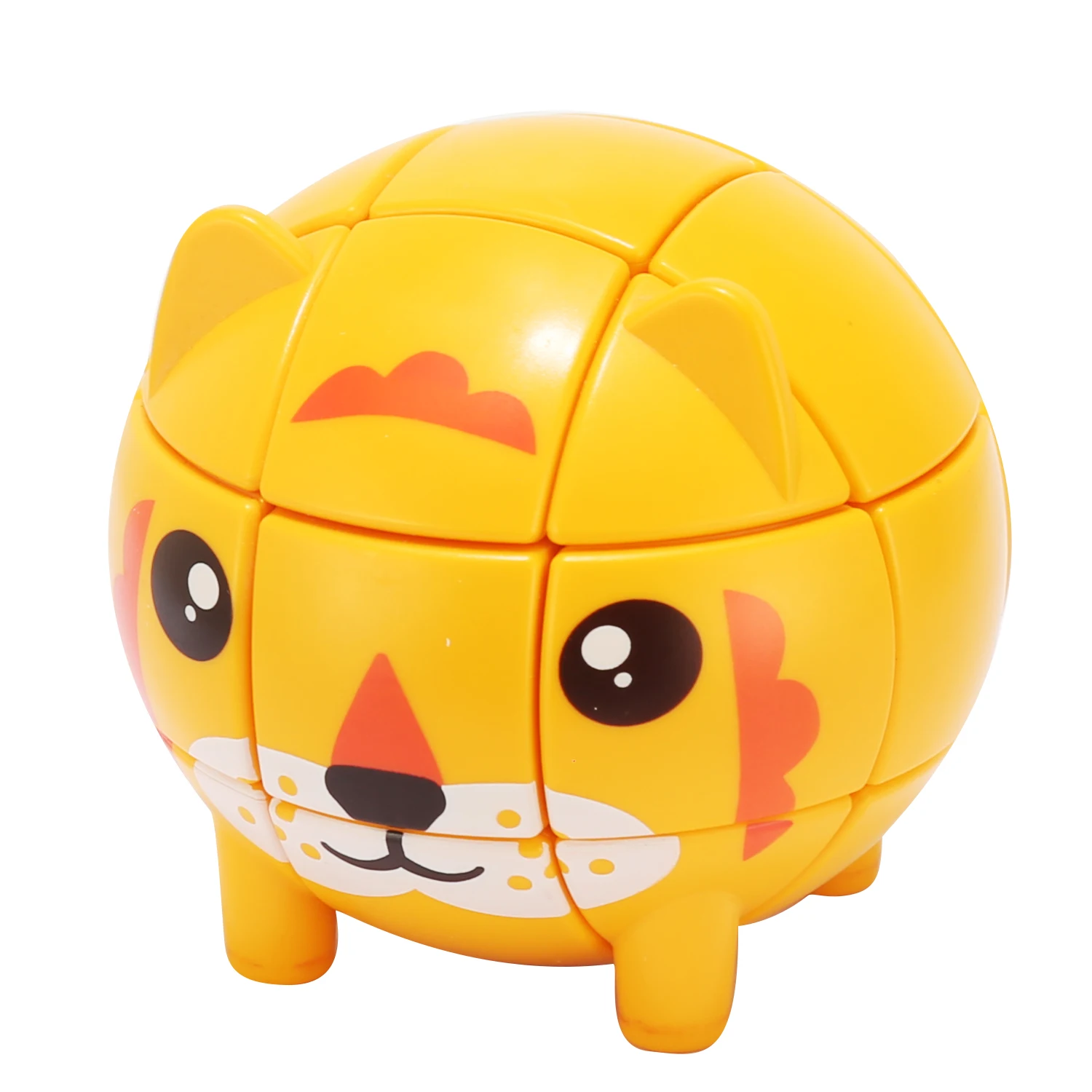 Jie Hui Cartoon Animal Design Cubi magici 3x3x3 Divertimento Creativo Cubo magico 3x3x3 Cubo di velocità Giocattolo educativo Regalo Giocattoli per i bambini