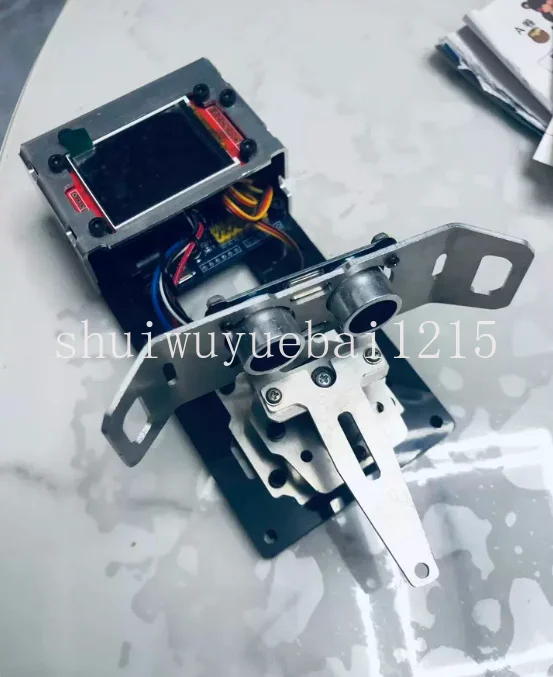 Suitable for arduino ultrasonic simulation radar detector maker DIY kit programming learning technology production