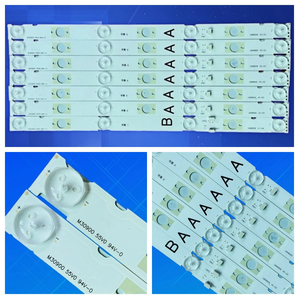 LED strip for TV KDL-48W650 KDL-48WD653 KDL-48W650D KDL-48W653 KDL-48W655D KDL-48W655 LB48009 V0_03