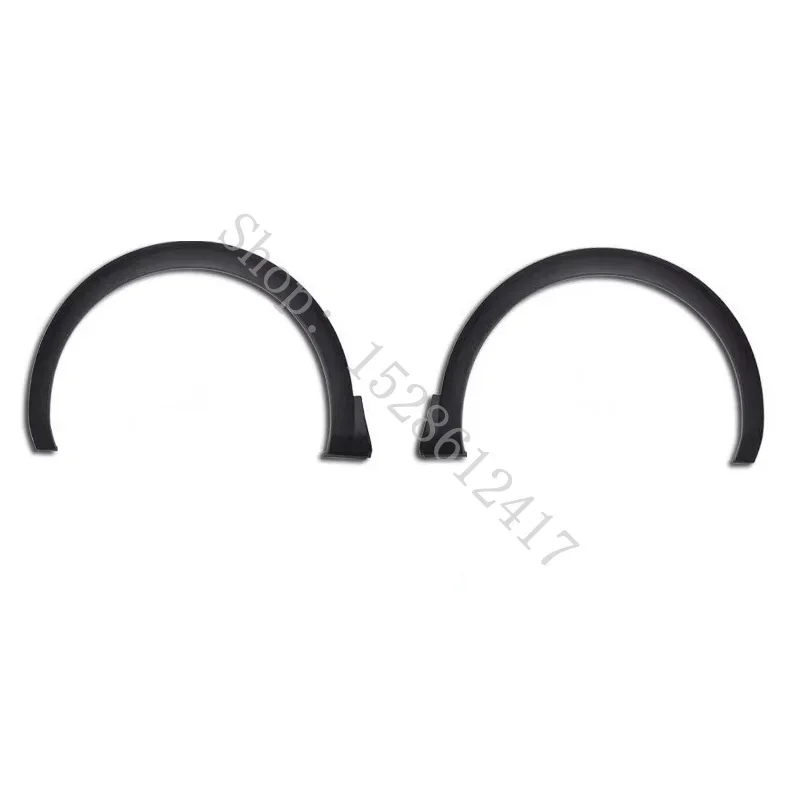 لبيجو 5008 5008 GT 20172018 ~ 2021 عجلة السيارة درابزين مشاعل عجلة تمديد أقواس العجلات البلاستيك تقليم اكسسوارات السيارات #4