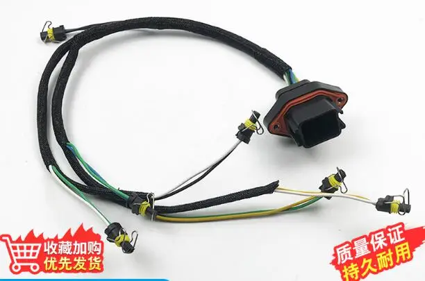 419-0841 215-3249 Fuel Injector Wiring Harness Fit For Caterpillar CAT 336D 330D 973D E336D E330D D6T MT735 C9 Diesel Engine