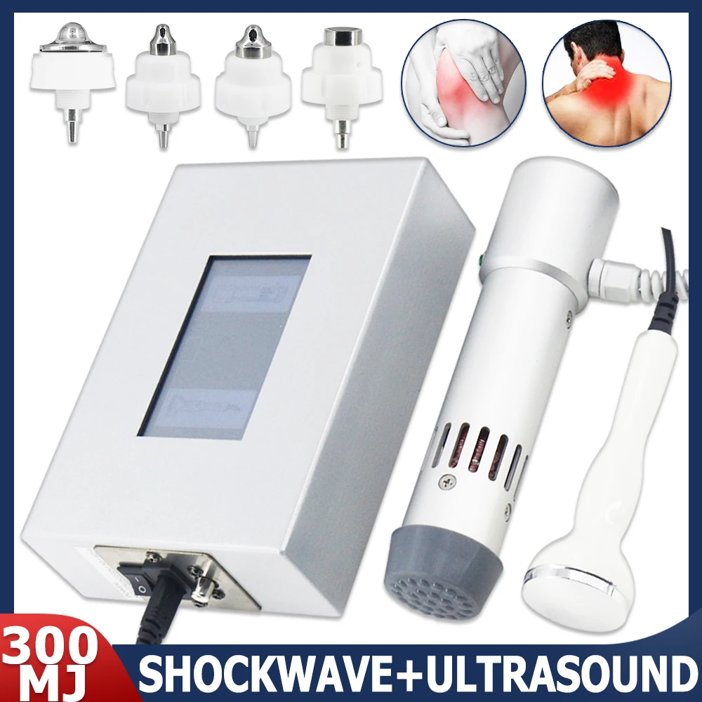 Shock Wave Ultrasonic Physical Therapy Machine 300MJ For ED Treatment Relieve Back Pain Hot Sale Professional Shockwave Massager