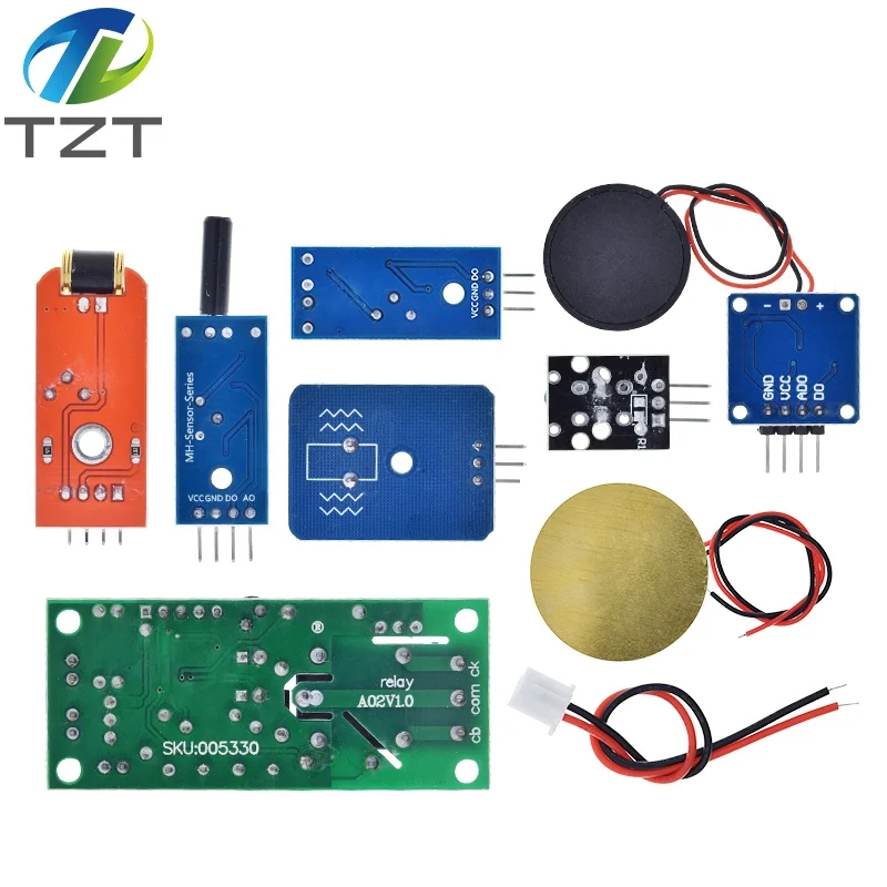 Piezoelectric Shock Tap / Ceramic Piezo / 801s Shake / SW-420 / SW18010P / SW-18015P Vibration Switch Sensor Module For Arduino