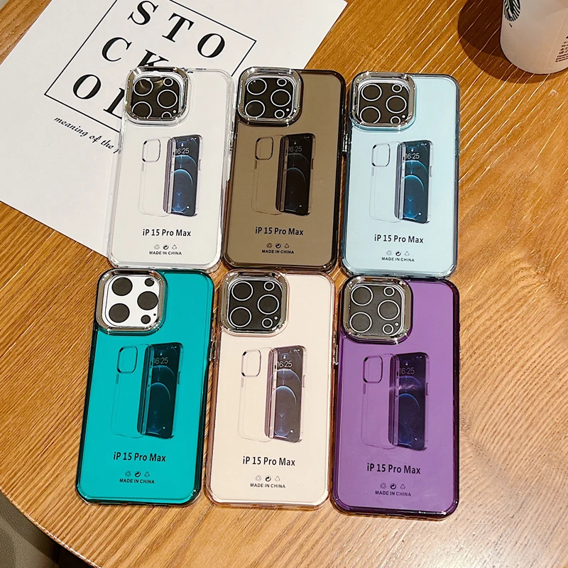 10ชิ้นเคส TPU หลากสีสำหรับ iPhone 15 16 Pro 14 13 12 11 PRO MAX XR MINI SE2 SE3 6S 7 8 PLUS เคสซิลิโคนนิ่ม