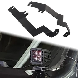 Front Engine Hood Spotlight A-pillar Mounting Brackets For Ford Raptor F150 R150 2015-2018 LED Work Lamp Installation Bracket