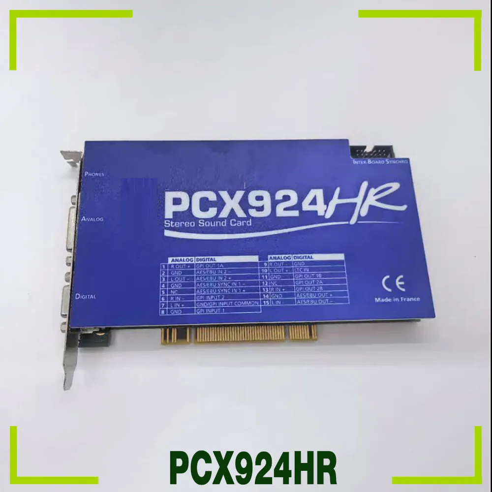 PCX924HR For Digigram Broadcast Grade PCI Sound Card