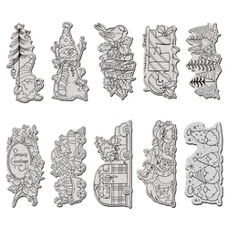 Merry Christmas Santa Claus Snowman 2022 New Clear Stamps For Scrapbooking Paper Making Account Craft Set Card Transparent Seal