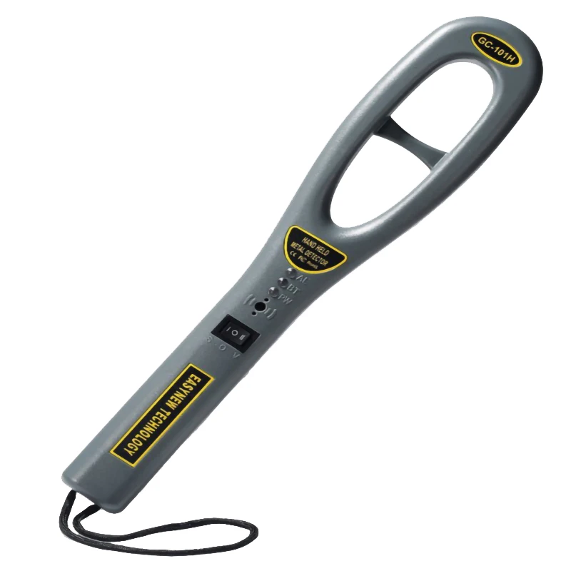 Hand-held metal detector airport conference room security quick detector