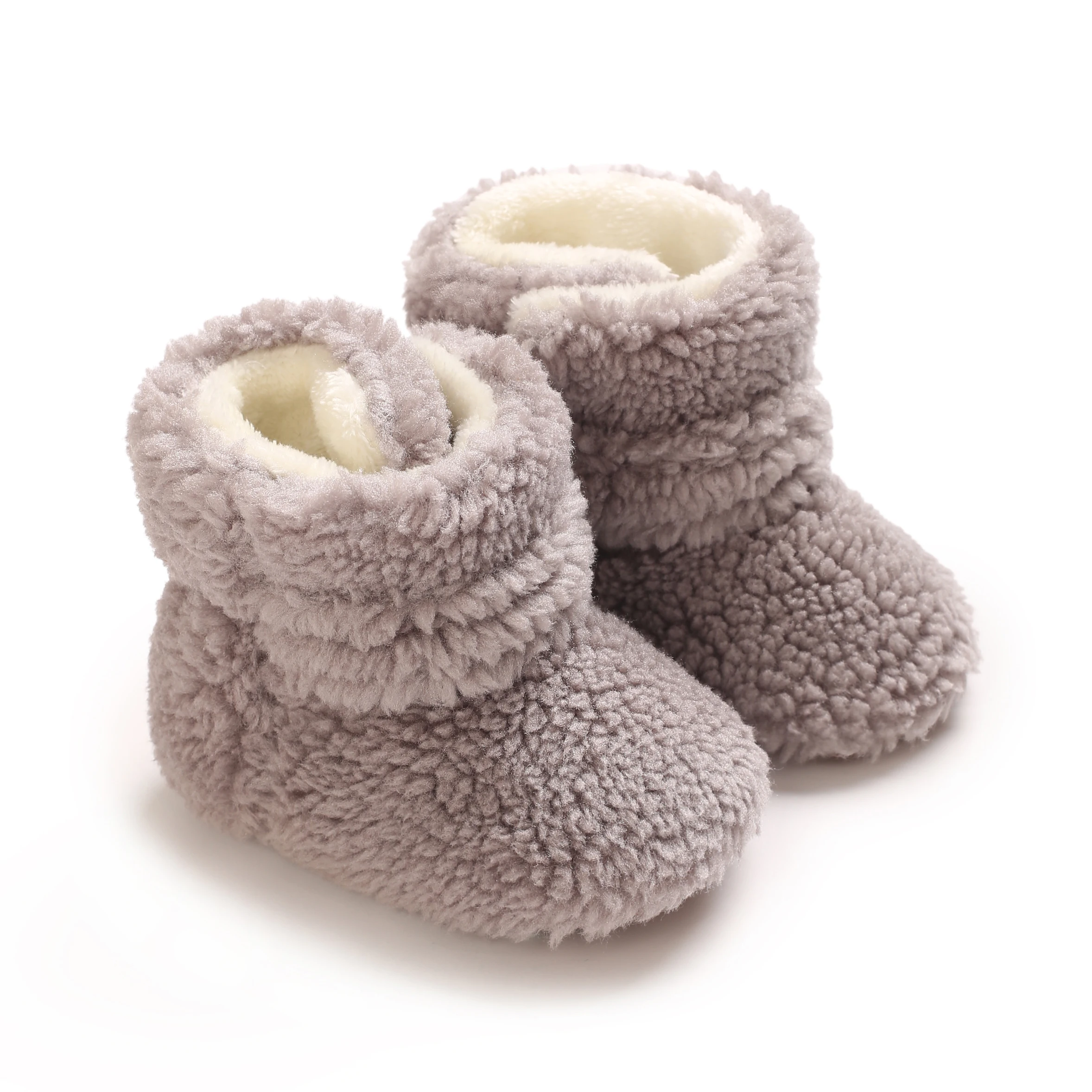 Winter Boots For Baby Boys And Girls Snow Soft Sole Anti Slip And Warm Flat Shoes Baby's First Walking Baby Shoes 0-18 Months - view 2