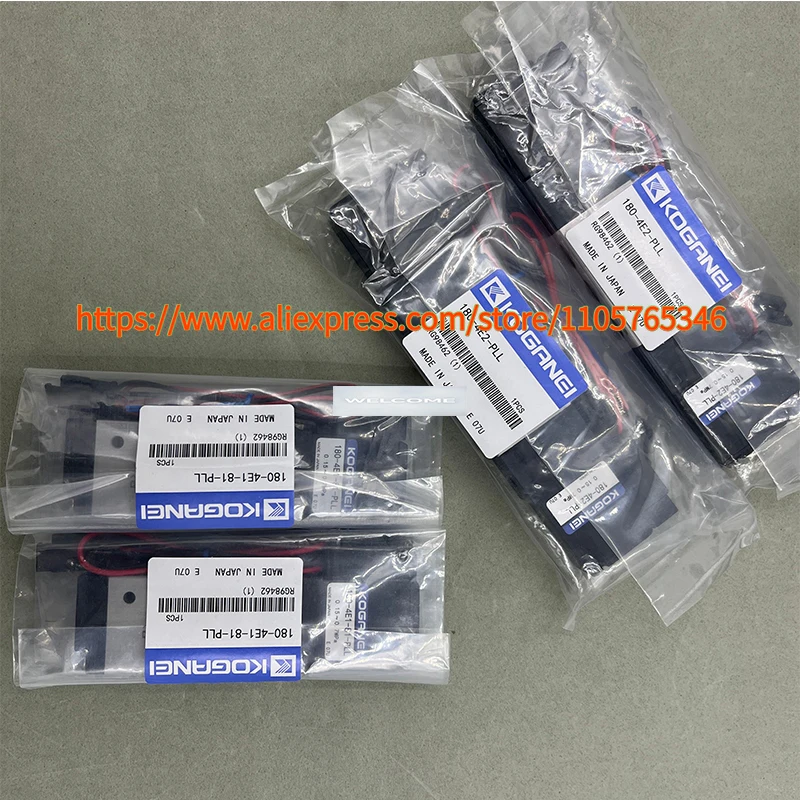 1pcs KOGANEI Solenoid Valve 180-4E1 180-4E2 110-4E1 110-4E2 110 180 Series Pilot Operated Solenoid Valve