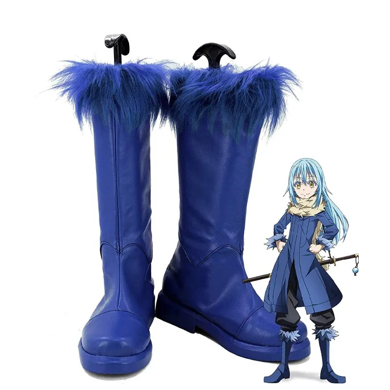 

Аниме Косплей Tensei Shitara Slime Datta Ken Rimuru Tempest Обувь Сапоги That Time I Got Reincarnated as a Halloween Party