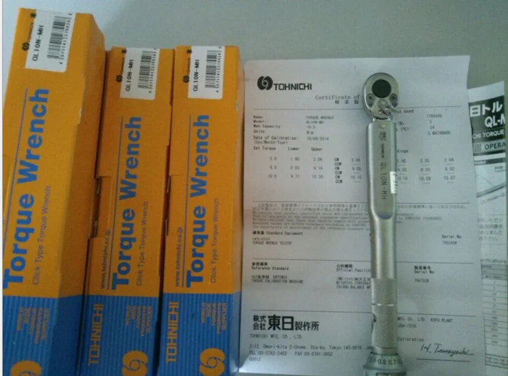 TOHNICHI Japan Tohnichi torque wrench QL100N4/900QL4 adjustable ratchet wrench with scale