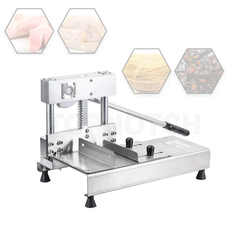 

Factory Cut Pork Chop Bone Trotters Meat Slicer Making Maker Manual Commercial Saw Bone Cutting Machine