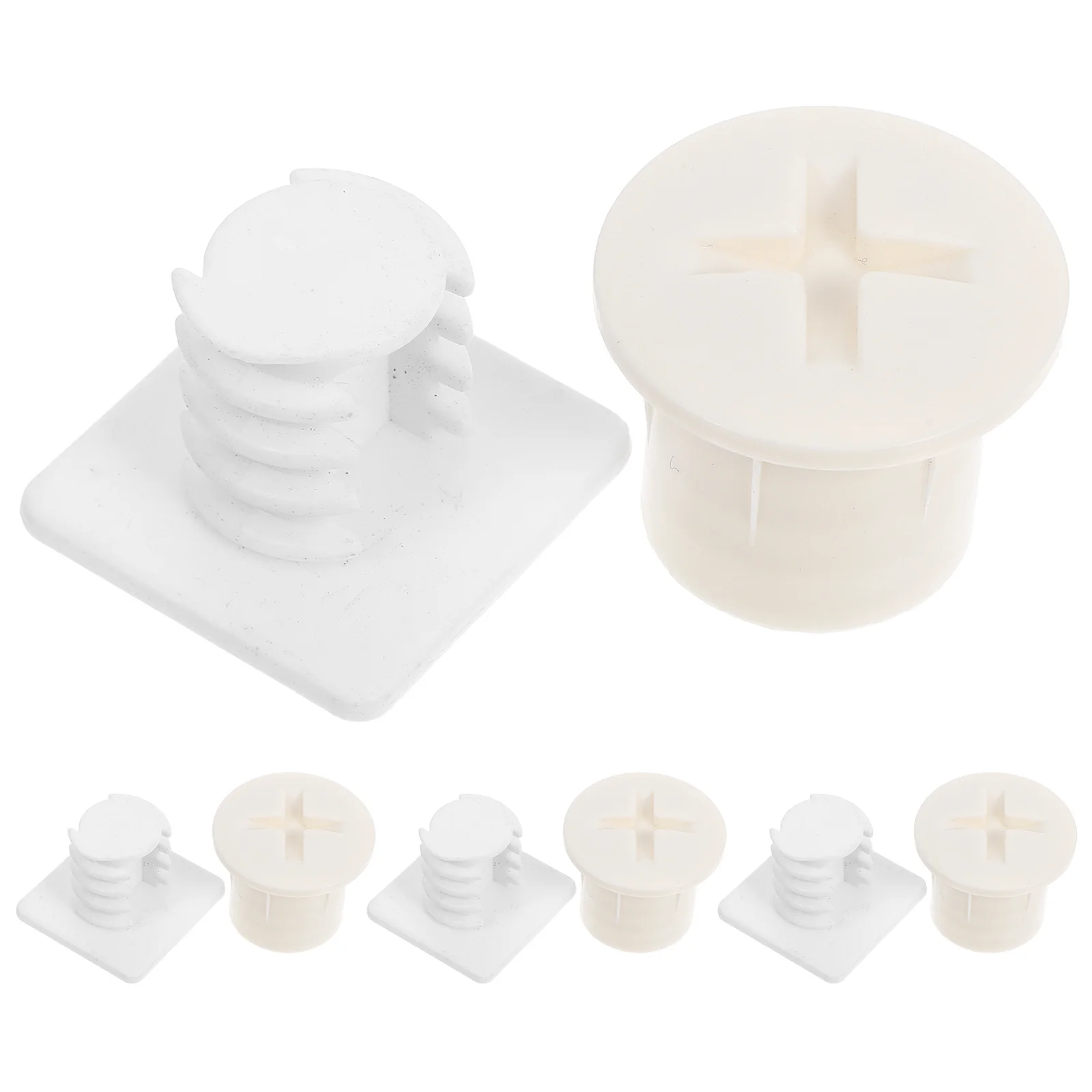 

8Pcs Plastic Slide Screw Cap Strong Fixation Easy Install Replacement Covers for Children Slide Rail Safety Playground