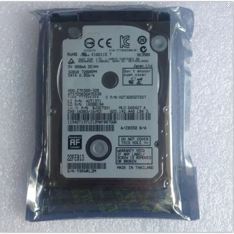 For Universal 320GB 2.5