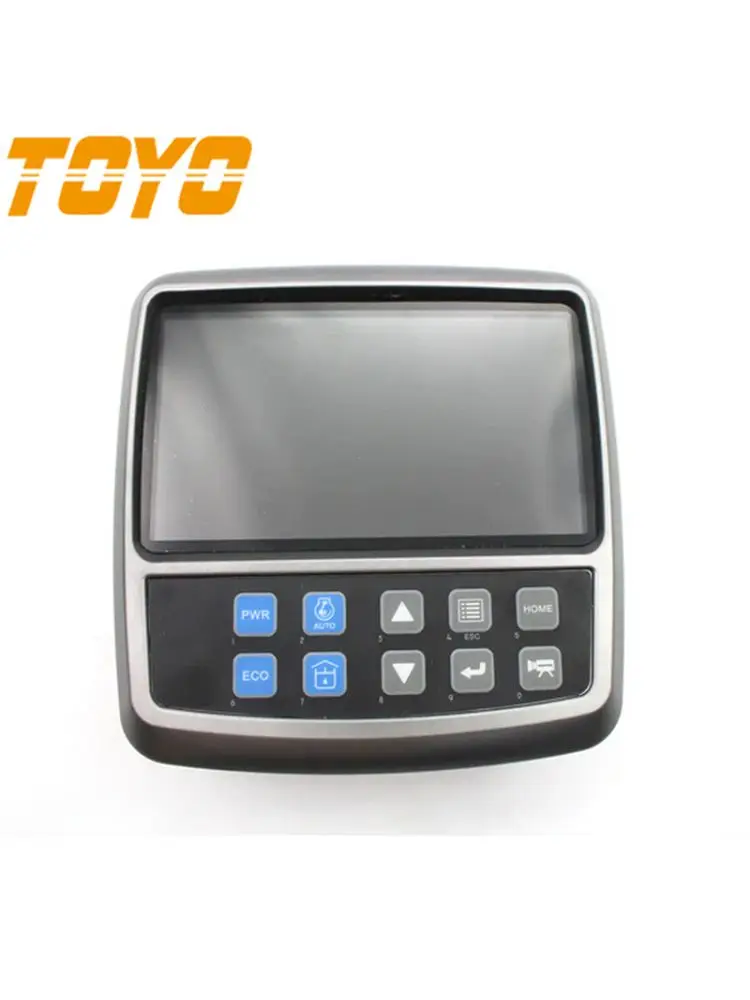 Painel do monitor do medidor LCD para escavadeira Doosan DX300LC DX340, 300426-00012A