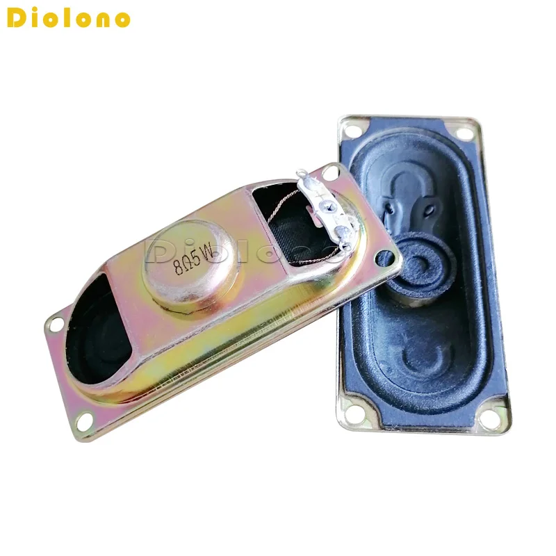 Altavoz acústico para publicidad de TV, bocina magnética interna de 30x70mm, espesor de 17mm, accesorios de Audio DIY, 8 Ohm, 5W, 3070