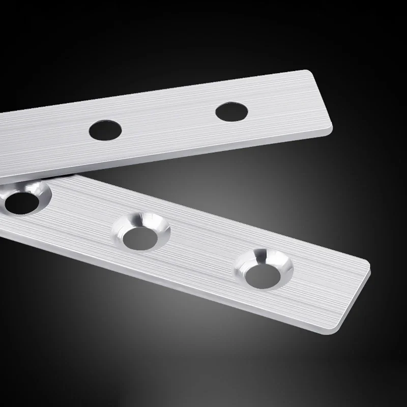 

1Pcs Stainless Steel Hinges Black/Silver Door Connector Drawer Furniture Cabinet Fitting Hinge Hardware Accessories