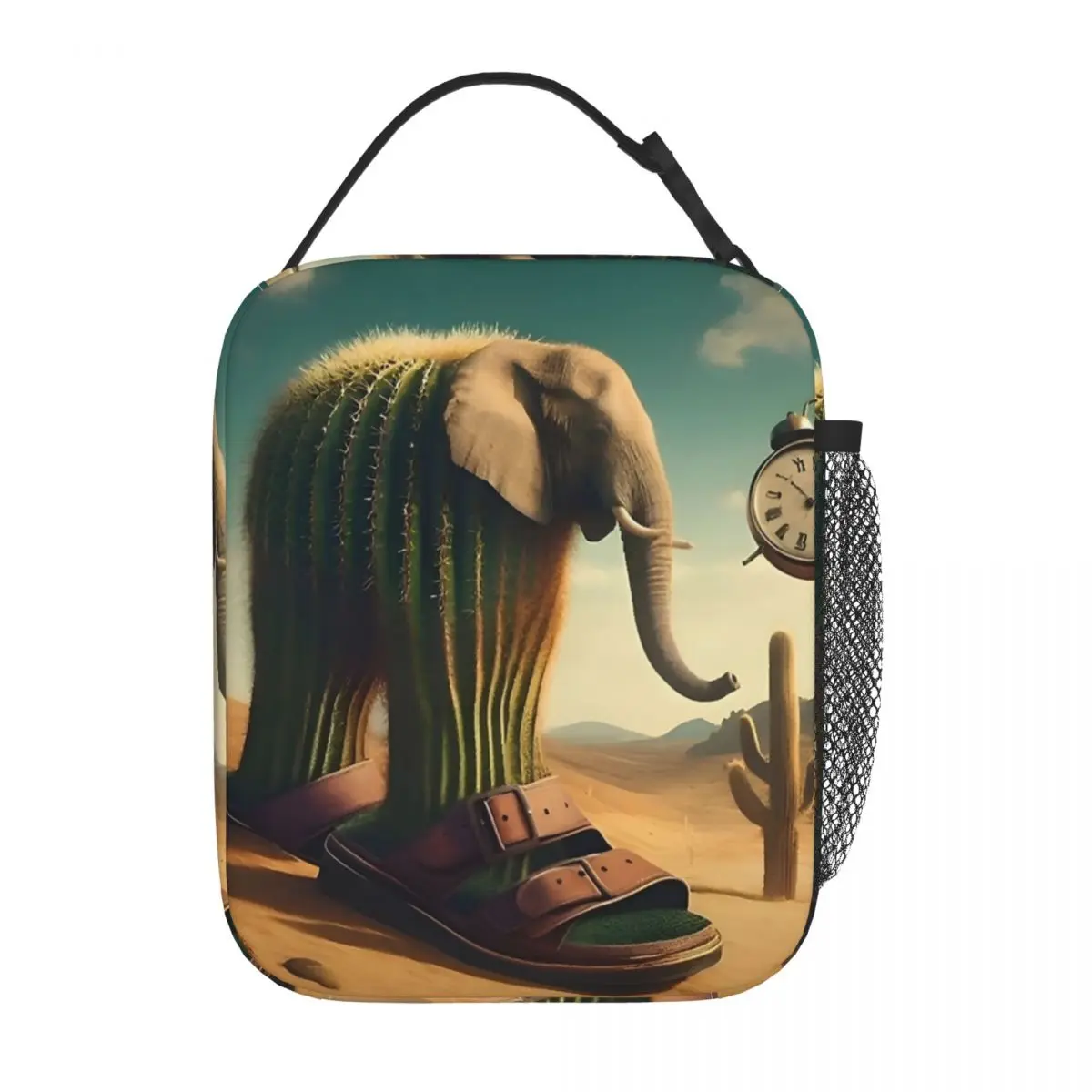 

Lirili Larila, итальянская изолированная сумка для обеда с мозгом, контейнер для еды, герметичная сумка-тоут, ланч-бокс, сумка-бенто, студенческие путешествия